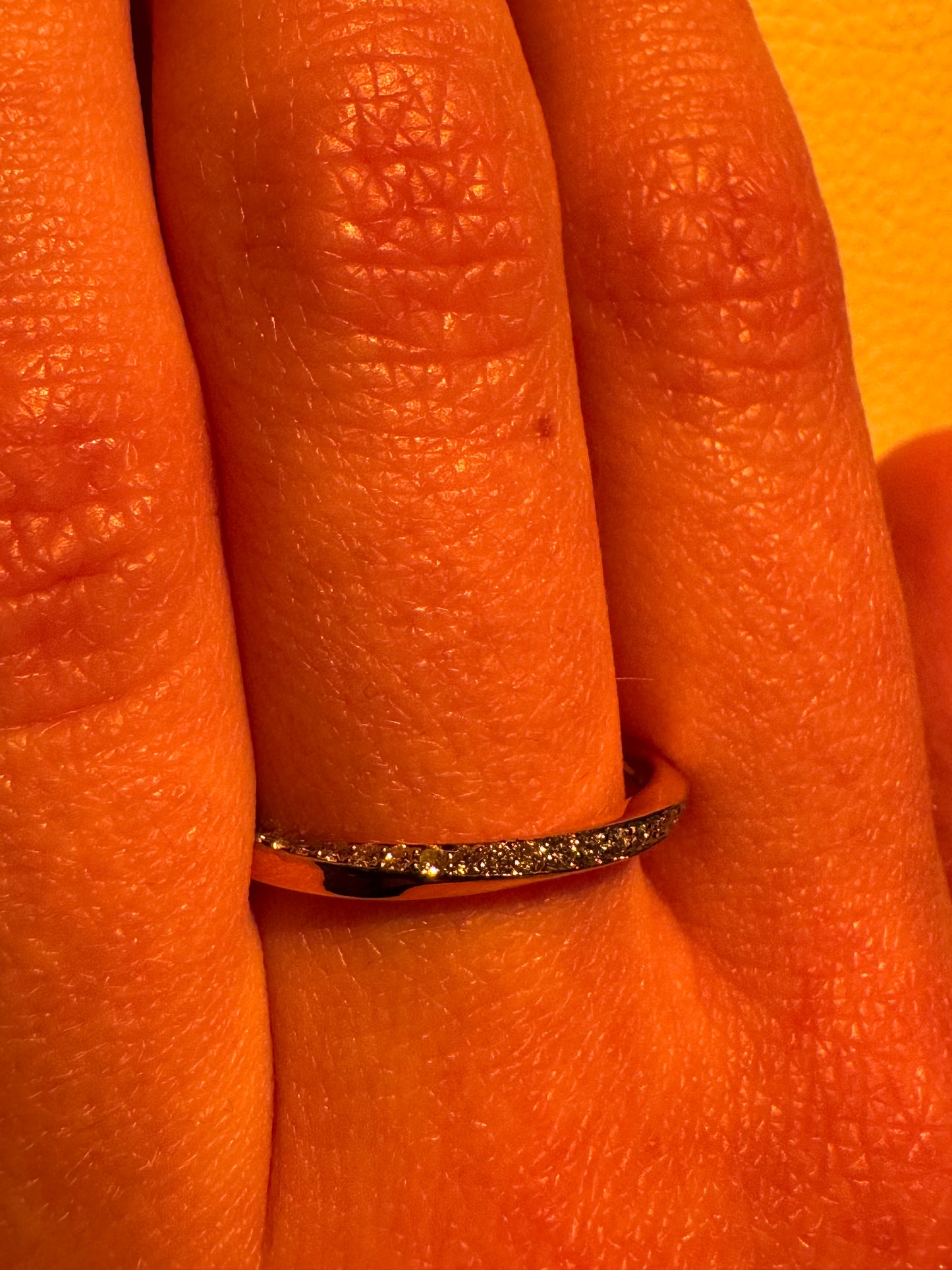 Classic Sweep Pavé Ring - 14k Solid Gold Diamond Ring