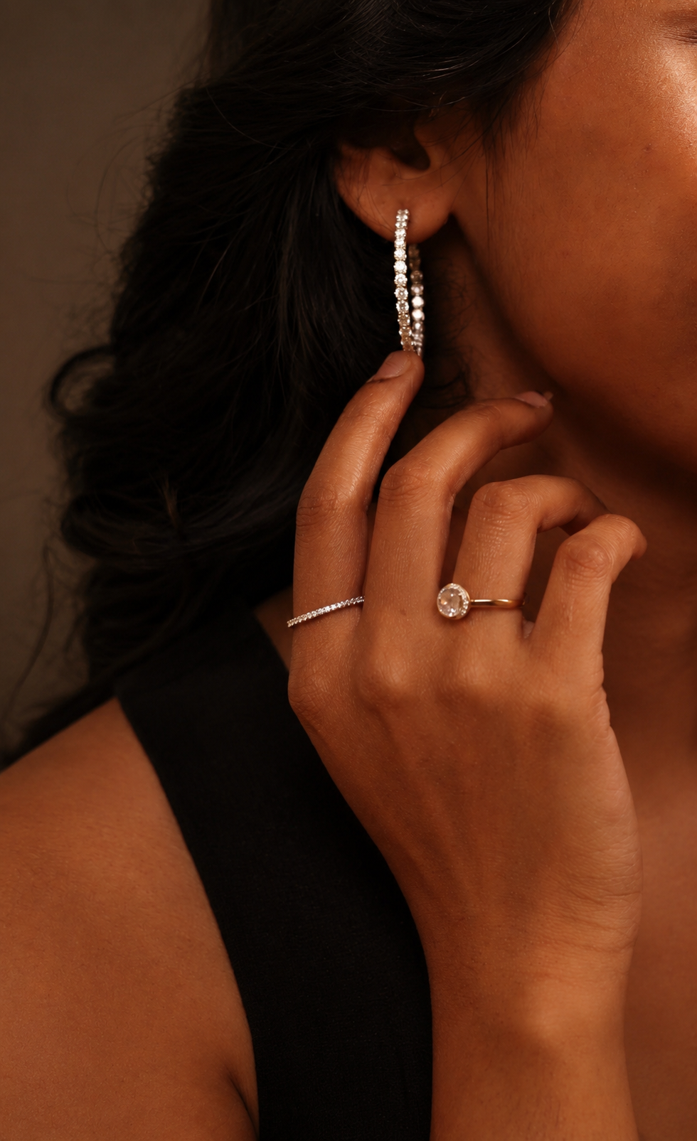 Lumière Pavé Band - 14K Solid Gold Diamond Band