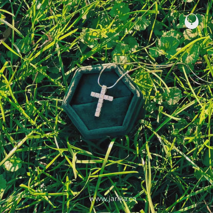 Cross Pendant – Solid Gold and Diamonds