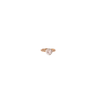 Orla Ring - 14K Solid Gold Diamond Ring